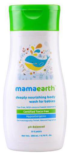

Mamaearth Body Wash - Deeply Nourishing For Babies 0-5 years 200 ml