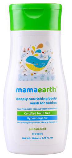 

Mamaearth Body Wash - Deeply Nourishing For Babies 0-5 years 200 ml