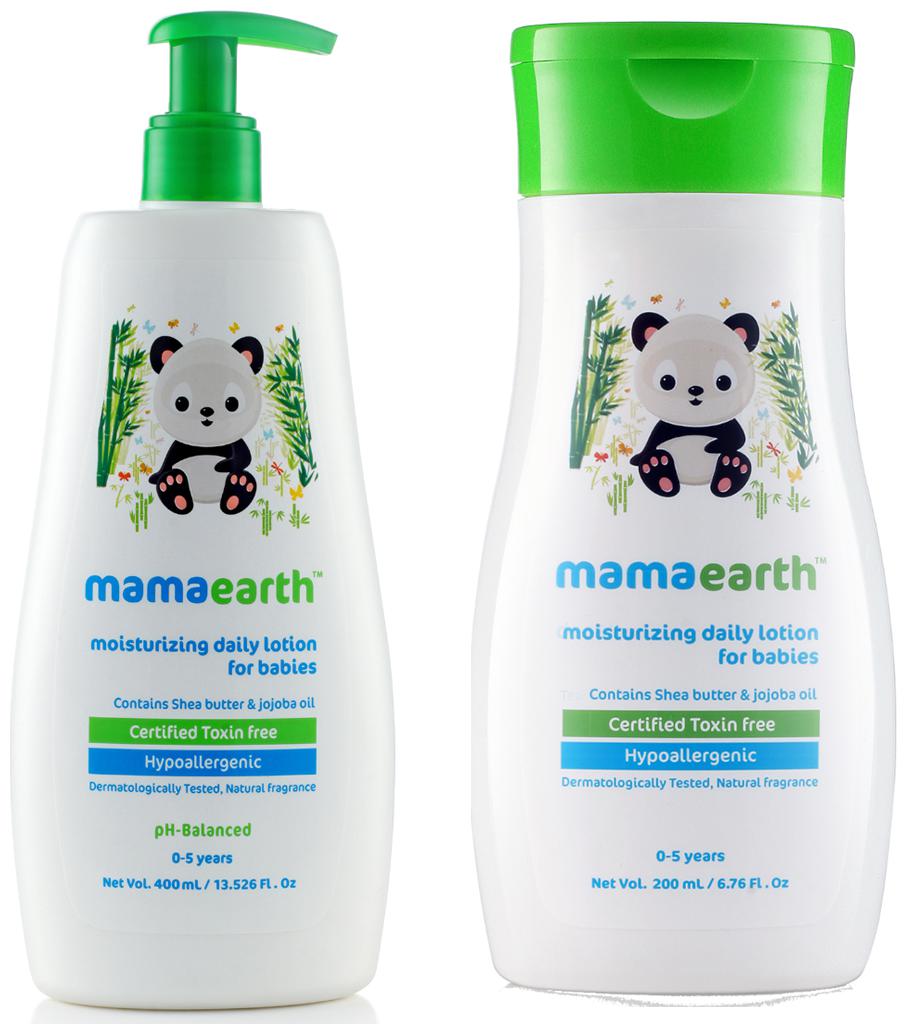 

Mamaearth Daily Moisturizing Baby Lotion 400ml and Daily Moisturizing Baby Lotion 200ml (Pack of 2)