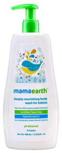 

Mamaearth Deeply Nourishing Baby Wash 400 ml
