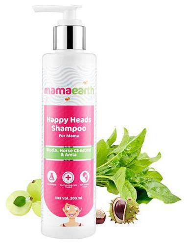 

Mamaearth Hair Shampoo - Happy Heads Biotin Horse chestnut Amla 200 ml