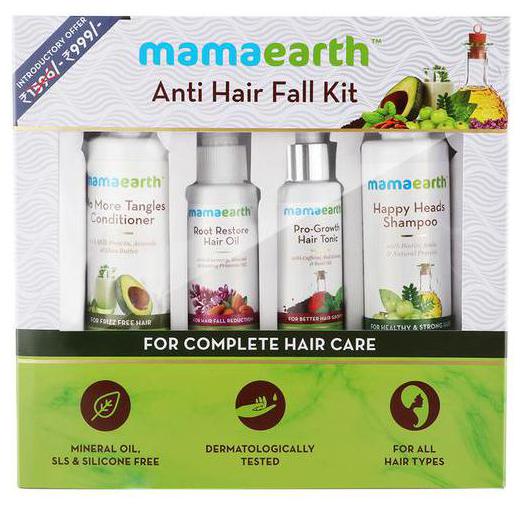 

Mamaearth Hair Care Kit - Anti Hair Fall Pack of 1 (4 pc)