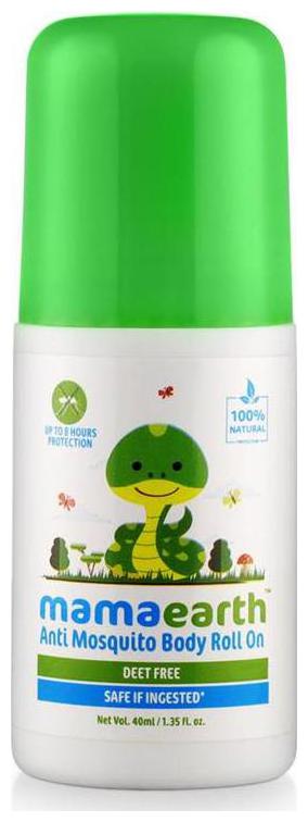 

Mamaearth Natural Anti Mosquito Body Roll On 40ml