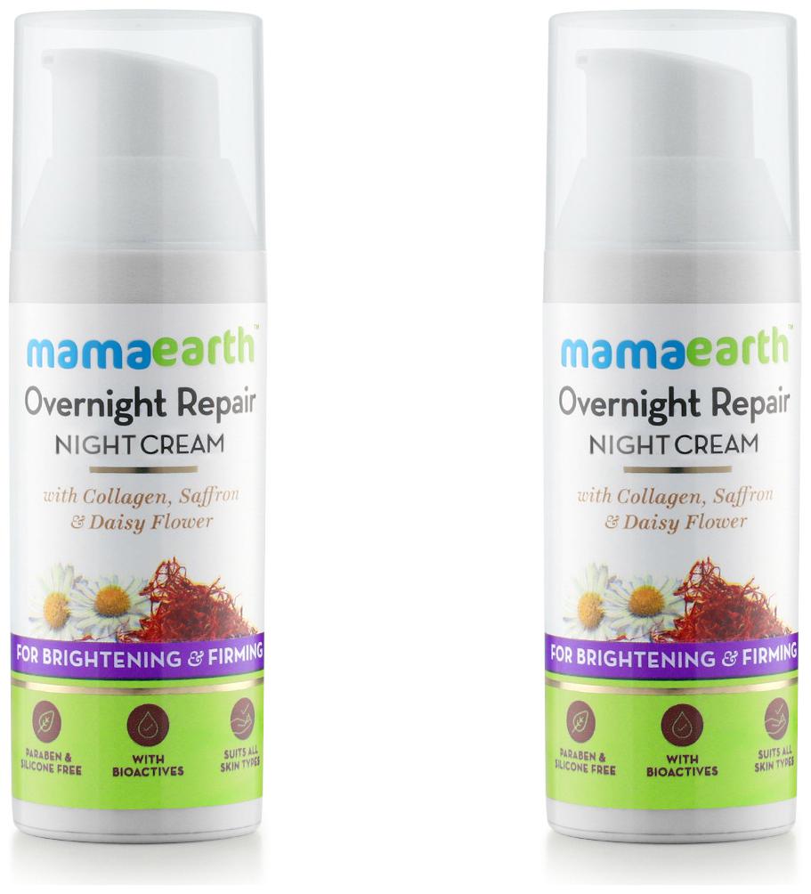 

Mamaearth Night Cream 50 ml Night Cream 50 ml (Pack of 2)