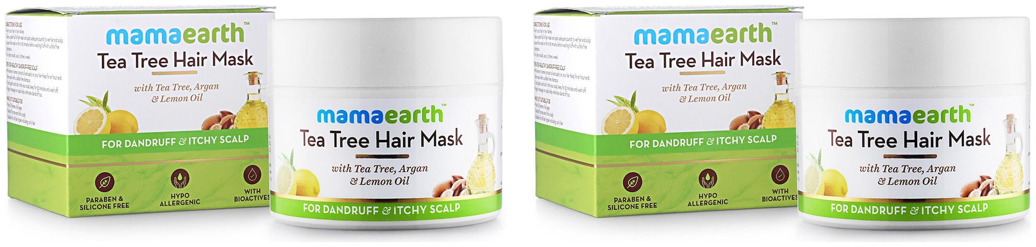 

Mamaearth Tea Tree Hair Maks 200 ml ( Pack Of 2)