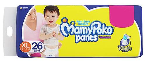 

MamyPoko Pants Standard Diaper - XL 26 pcs