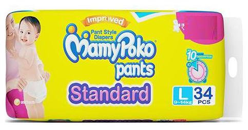 

MamyPoko Pants Standard Diaper -L 34pcs