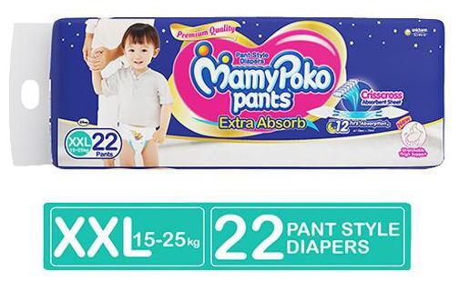 

Mamypoko Pants Xxl 1525 kg 22pcs