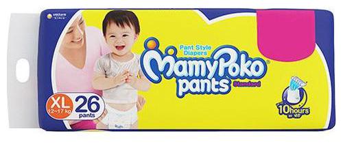 

MamyPoko Pants Standard Diaper - XL 26 pcs