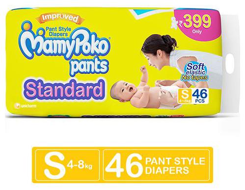 

Mamypoko Pants Standard Diaper - Small 4-8 kg 46 pcs