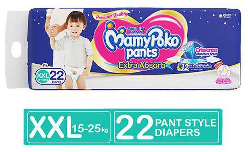 

Mamypoko Pants - XXL 15-25 kg 22 pcs