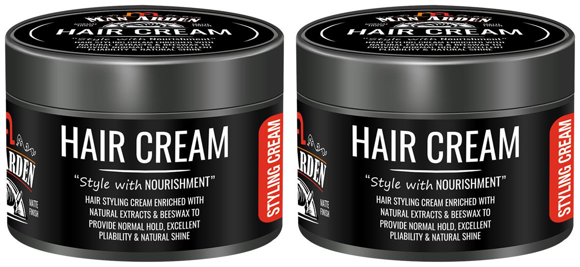 

Man Arden Hair Cream - Style with Nourishment - 50g - Daily Use Hair Styling Cream (Pack Of 2)