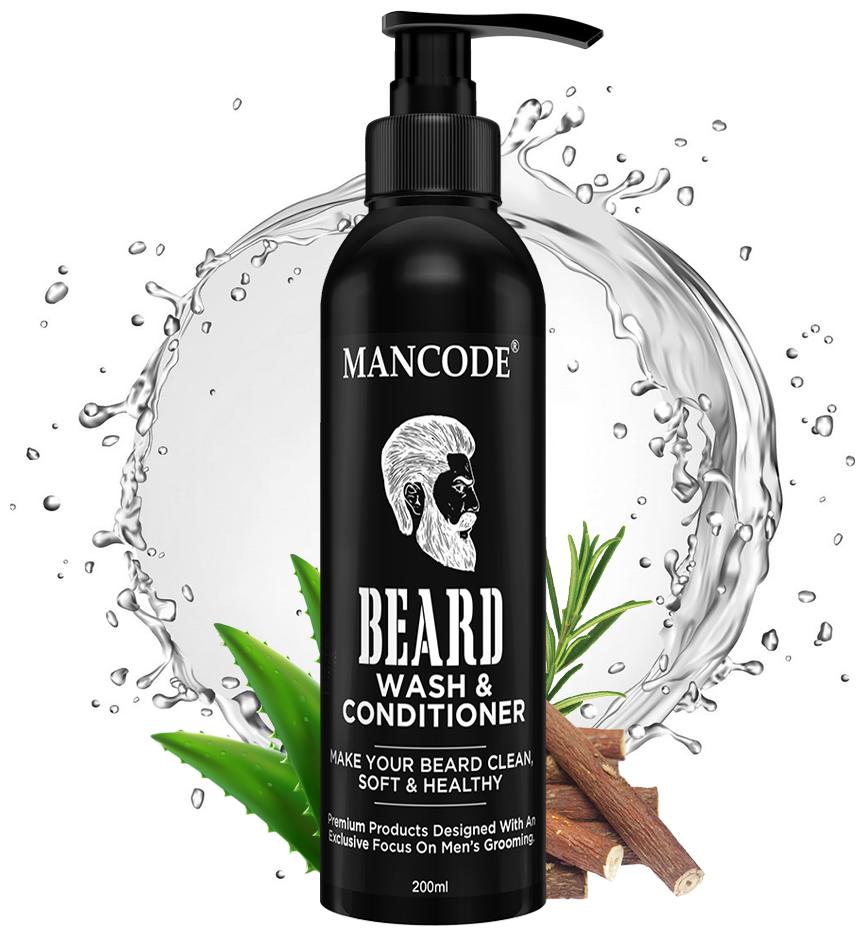 

Mancode beard Wash and conditioner 200 ml (Pack Of 1)