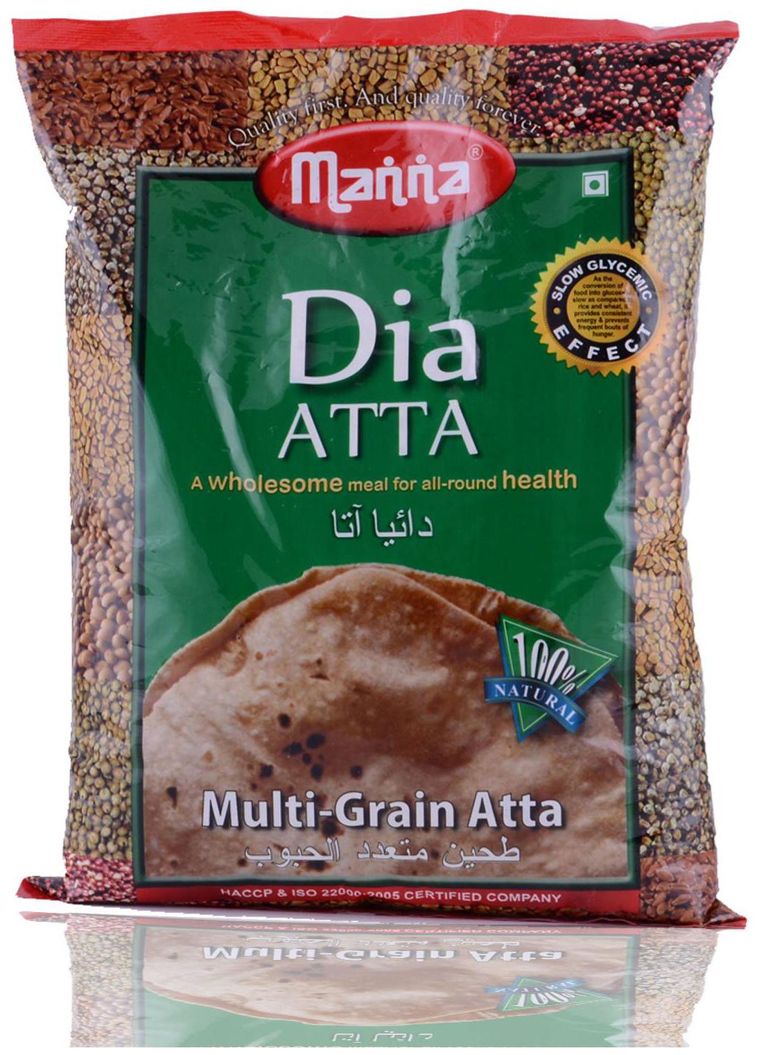 

Manna Dia Atta - Multi Grain Atta 1 kg