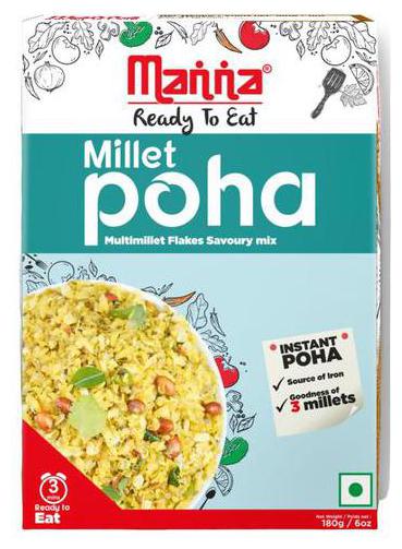 

Manna Millet Poha - Ready To Eat 180 g