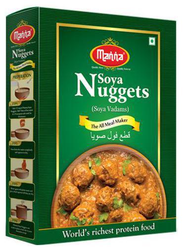 

Manna Soya - Nuggets (Soya Vadams) 200 g