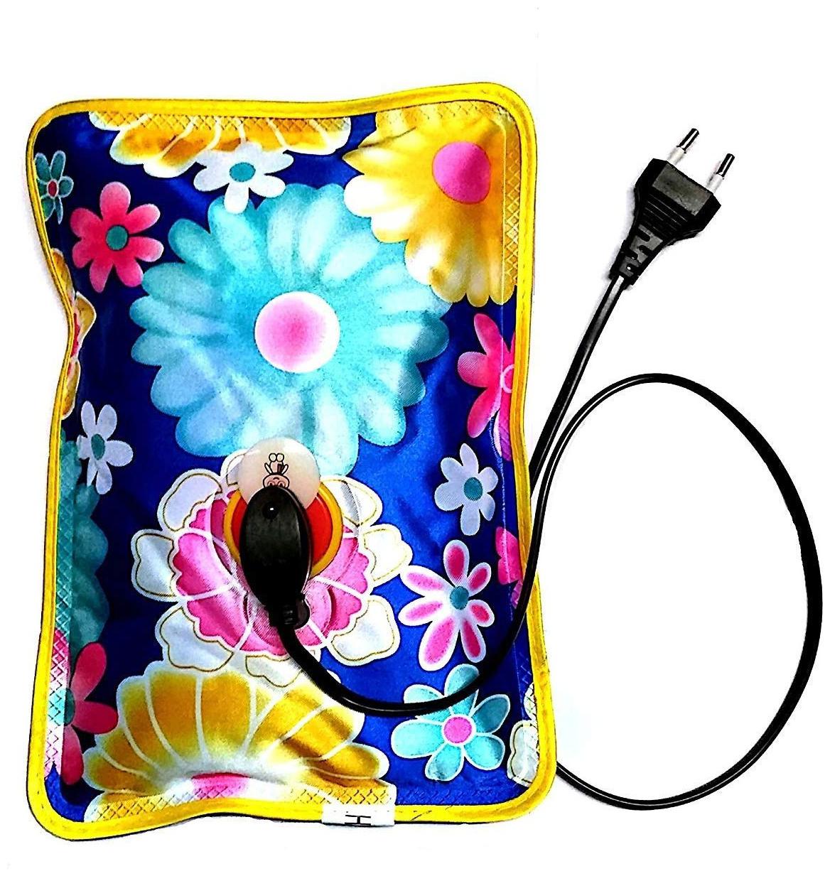 

Marketon Electric Heating Gel Pain Relief Pad Hot Water Bottle for Neck and Shoulders and Cramps (Assorted Color) Pack of 1