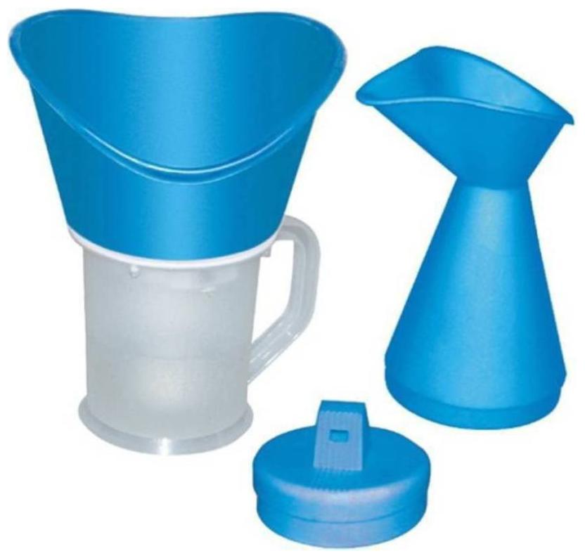 

Marketwala Best Steam Vaporizer with 3 Attachments Facial Sauna Steamer Nose Steamer Cough Steamer Nozzle Inhaler Nose (Pack of 1)