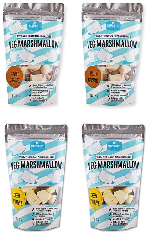 

Marshmelts Marshmallow Salted Caramel Pack of 3 ( 175 g each )