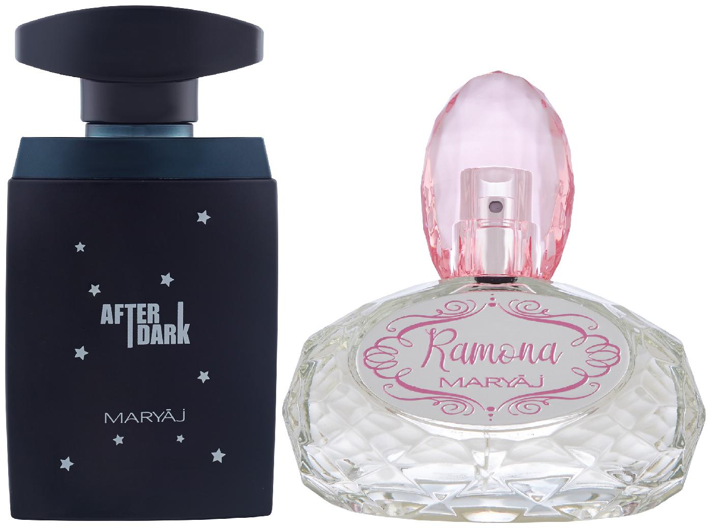 

Maryaj After Dark Eau De Parfum Woody Aromatic Perfume 100ml for Men and Maryaj Ramona Eau De Parfum Citrus Floral Perfume 100ml for Women