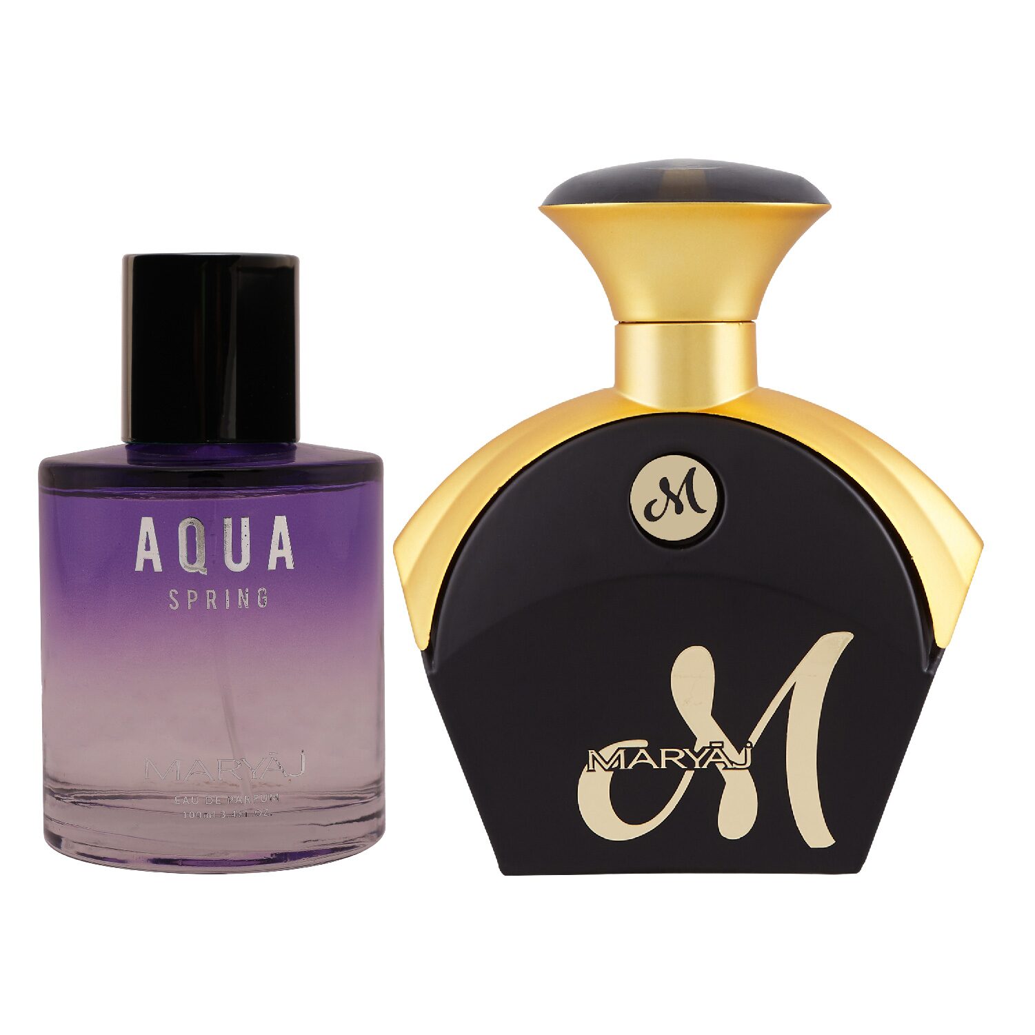 

Maryaj Aqua Spring Eau De Parfum Fruity Floral Perfume 100ml And MFor Her Eau De Parfum Fruity Floral Perfume 90ml For women (Pack of 2)