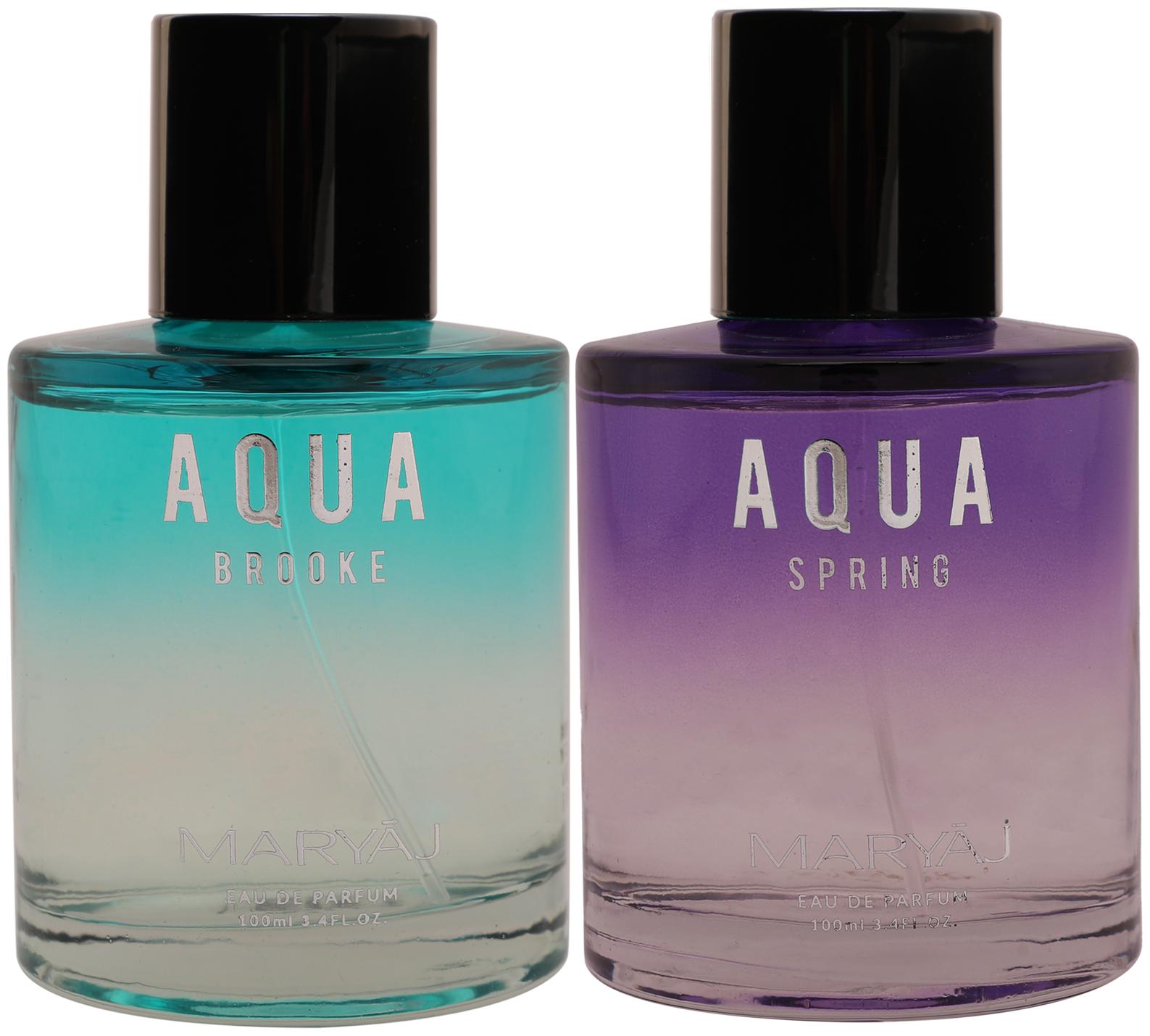 

Maryaj Aqua Brooke EDP Maryaj Aqua Spring EDP 100ml (Pack of 2)