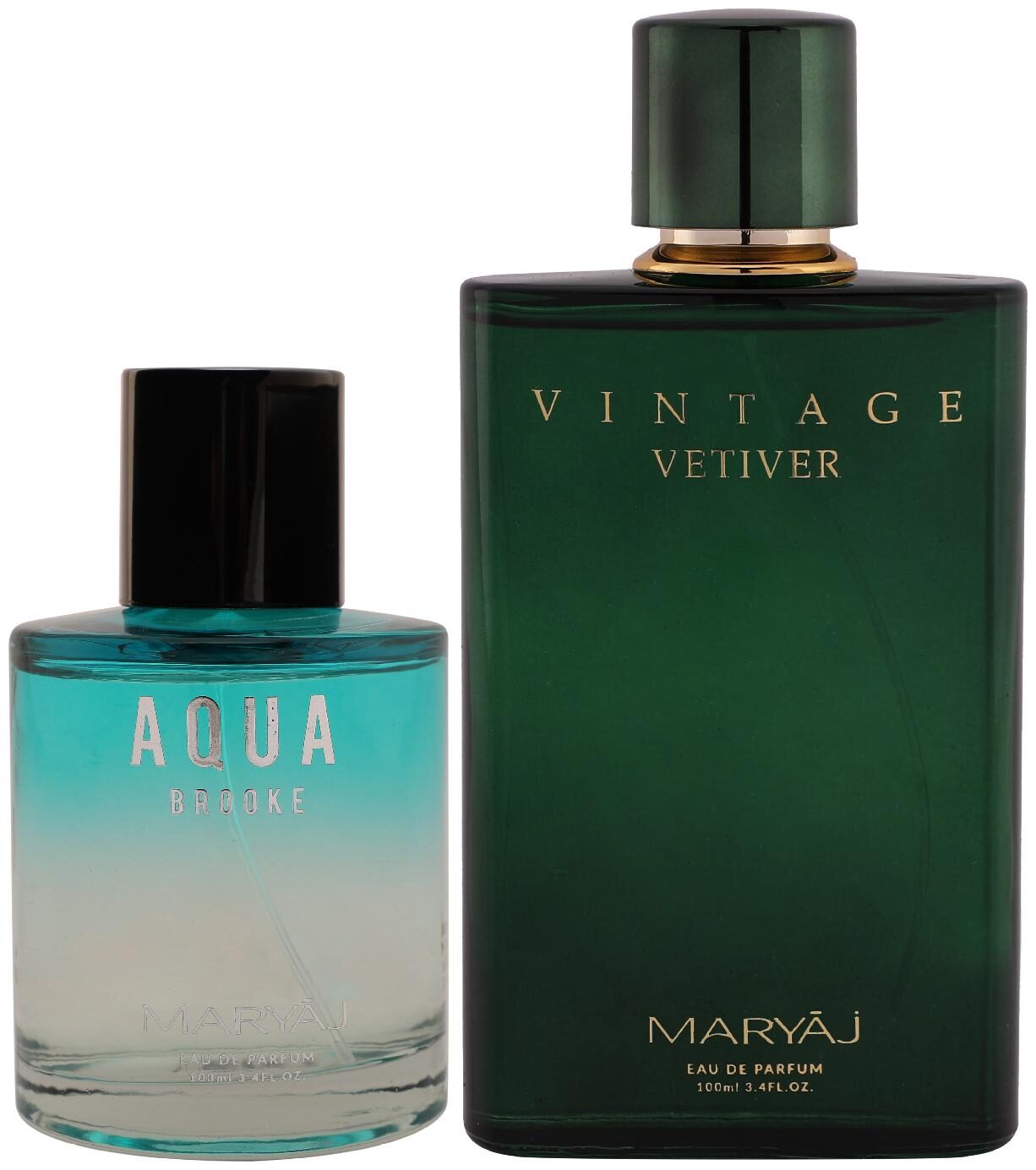 

Maryaj Aqua Brooke Eau De Parfum Citrus Floral Perfume 100ml For Women And Maryaj Vintage Vetiver Eau De Parfum Citrus Aromatic Perfume 100ml For Unisex (Pack Of 2)