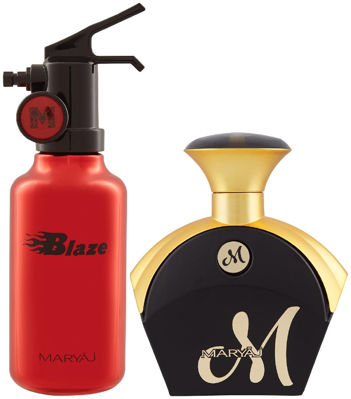 

Maryaj Blaze Eau De Parfum Citrus Aromatic Perfume 100ml For Men And Maryaj M For Her Eau De Parfum Fruity Floral Perfume 90ml For Women (Pack Of 2)