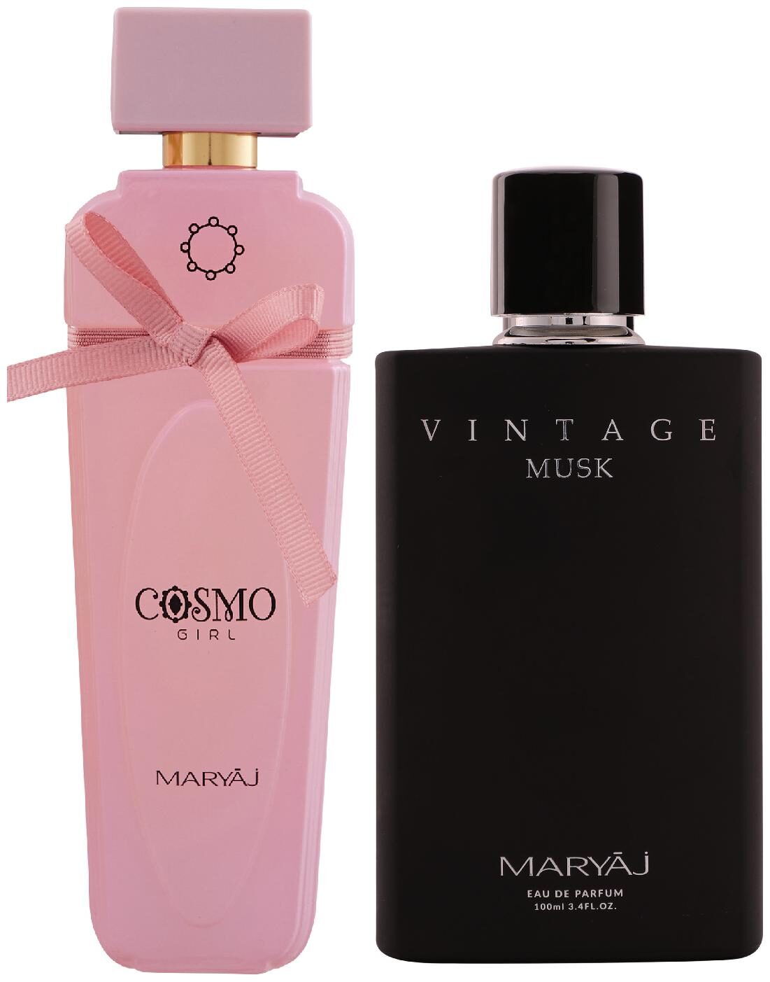 

Maryaj Cosmo Girl Eau De Parfum Floral Powdery Perfume 100ml For Women And Maryaj Vintage Musk Eau De Parfum Floral Musky Perfume 100ml For Unisex (Pack Of 2)