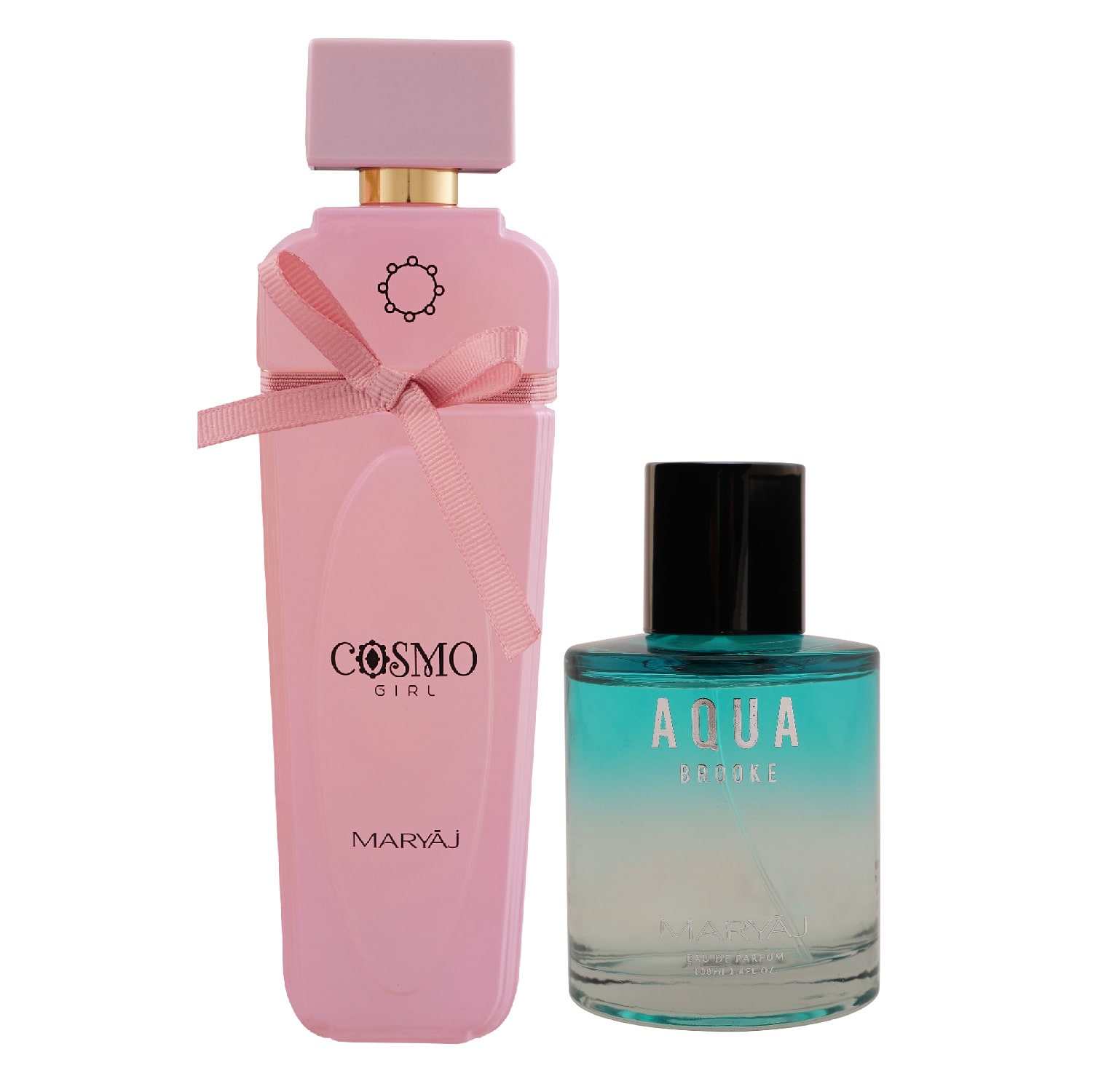 

Maryaj Cosmo Girl Eau De Parfum Floral Powdery Perfume 100ml And Aqua Brooke Eau De Parfum Citrus Floral Perfume 100ml For women (Pack of 2)