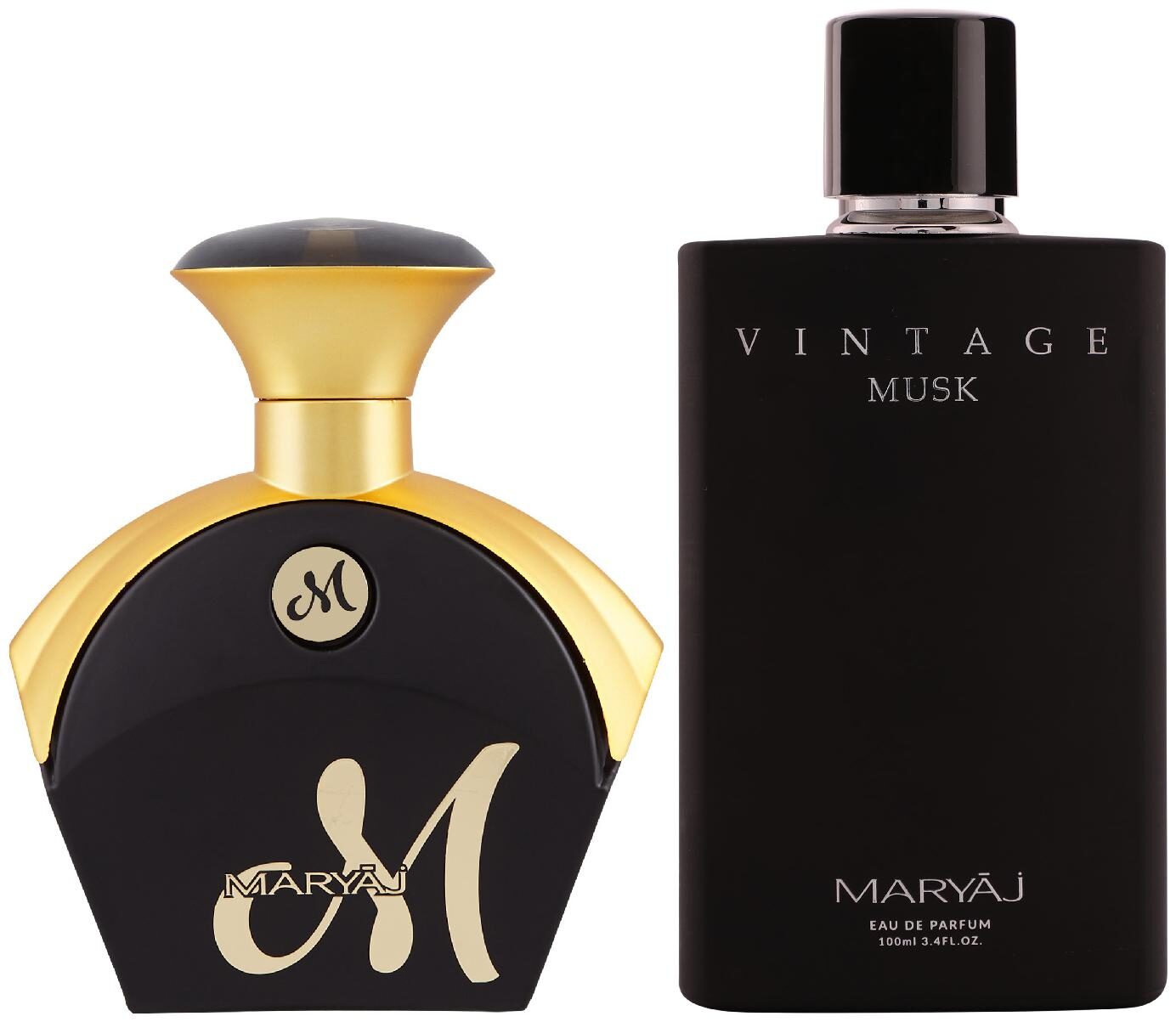 

Maryaj M For Her Eau De Parfum Fruity Floral Perfume 90ml For Women And Maryaj Vintage Musk Eau De Parfum Floral Musky Perfume 100ml For Unisex (Pack Of 2)