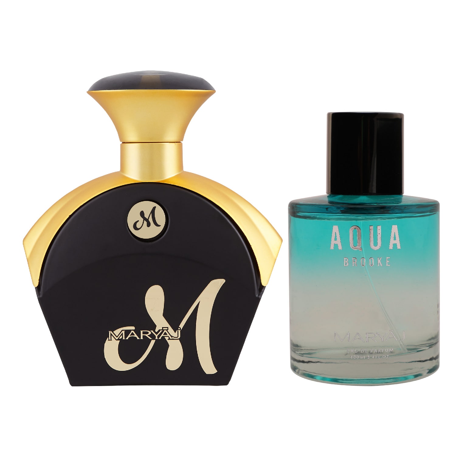 

Maryaj MFor Her Eau De Parfum Fruity Floral Perfume 90ml And Aqua Brooke Eau De Parfum Citrus Floral Perfume 100ml For women (Pack of 2)