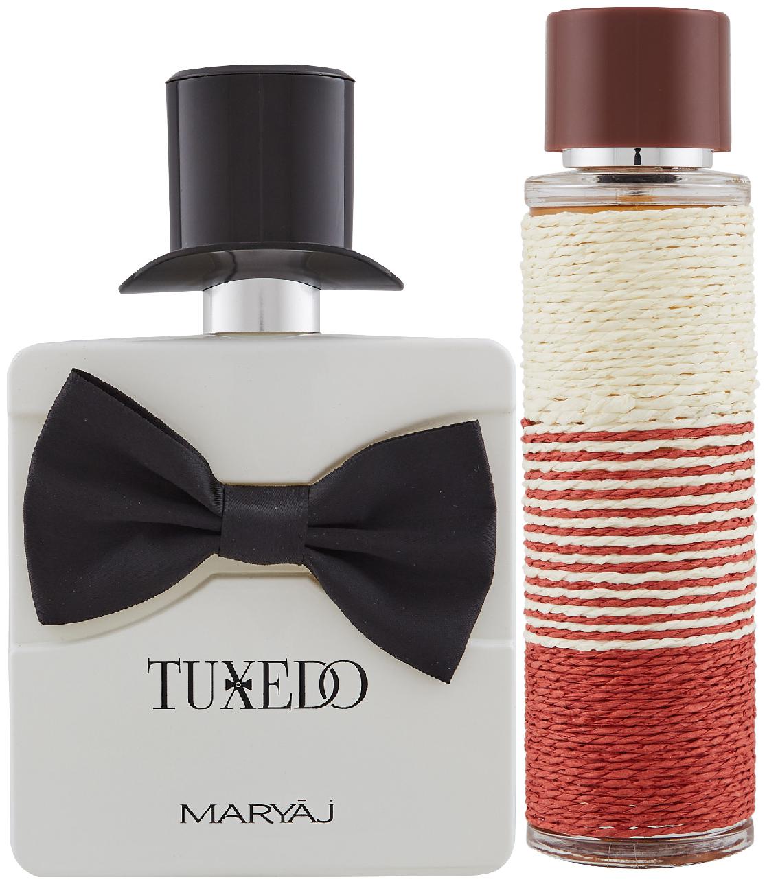 

Maryaj Tuxedo Eau De Parfum Spicy Woody Perfume 100ml for Men and Maryaj Deuce Homme Eau De Parfum Spicy Woody Perfume 100ml for Men ( Pack of 2 )
