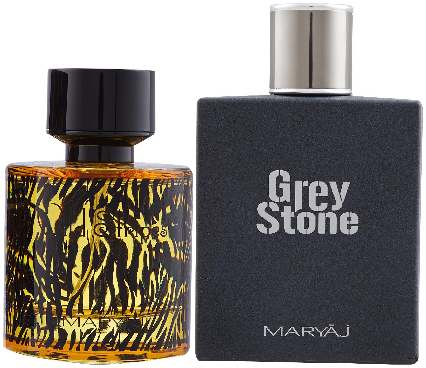 

Maryaj Wild Stripes Eau De Parfum Aromatic Oriental Perfume 100ml for Men and Maryaj Grey Stone Eau De Parfum Aromatic Woody Perfume 100ml for Men ( Pack of 2 )