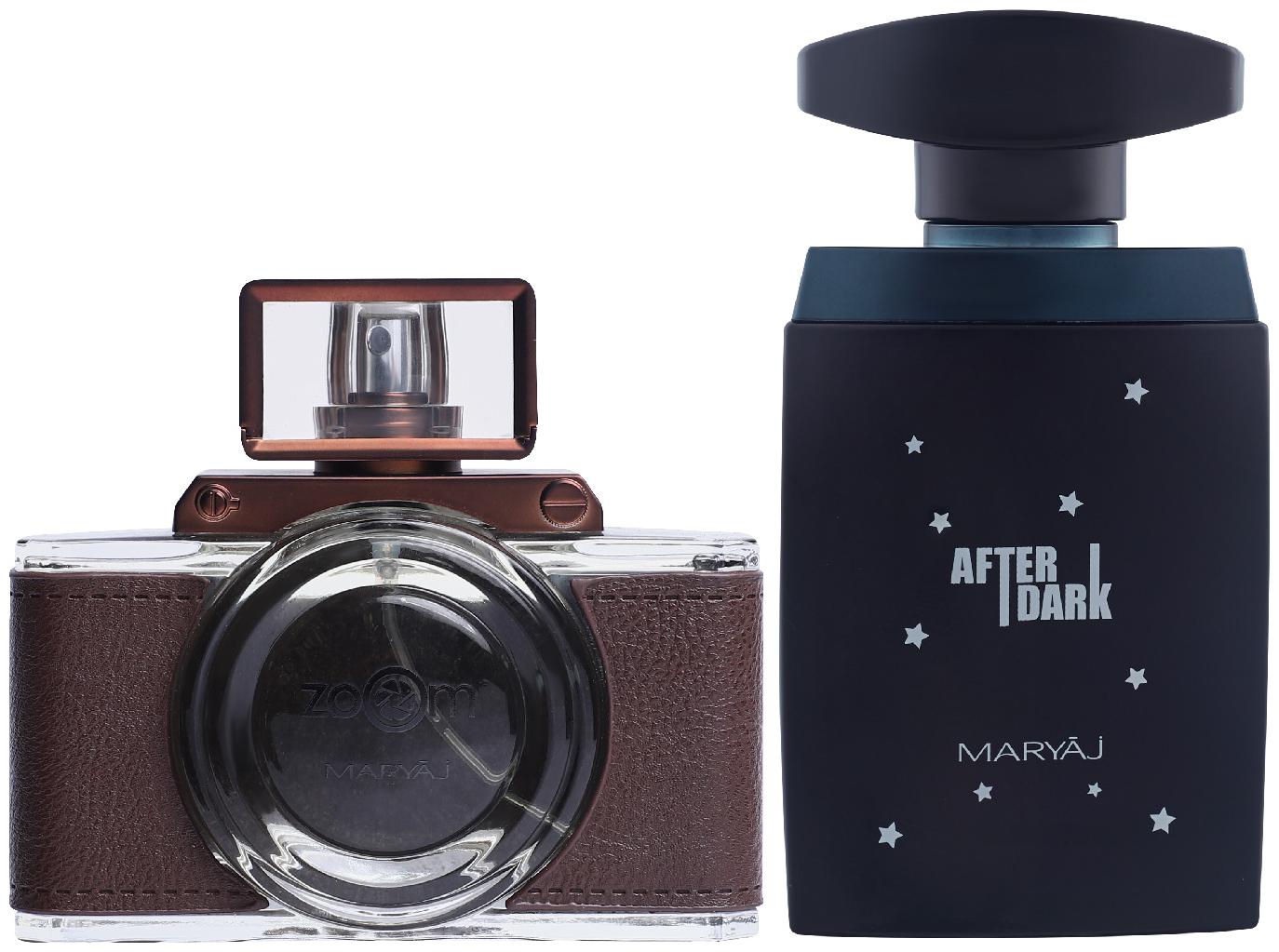 

Maryaj Zoom Pour Homme Eau De Parfum Spicy Woody Perfume 100ml for Men and Maryaj After Dark Eau De Parfum Woody Aromatic Perfume 100ml for Men ( Pack of 2 )