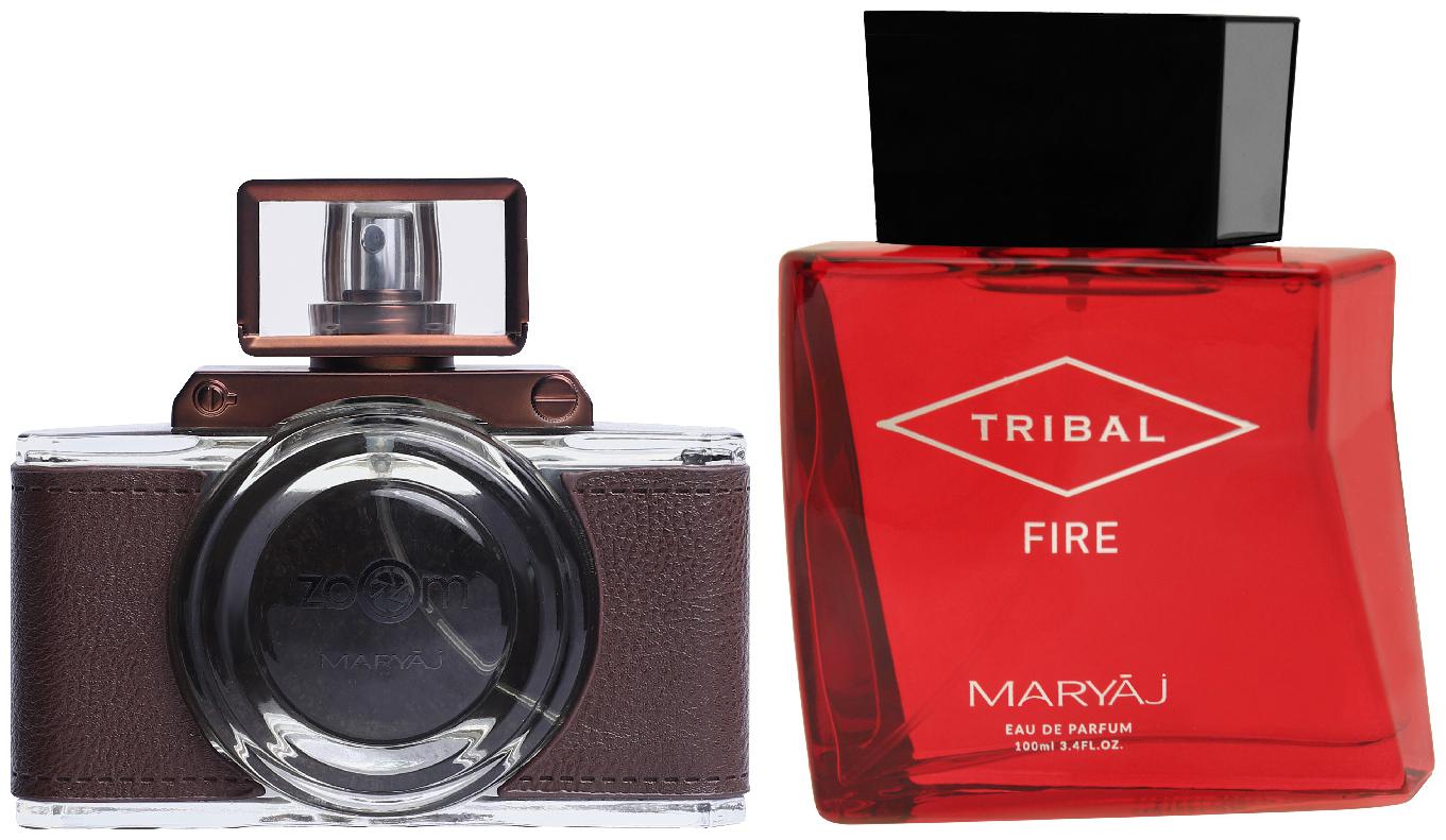 

Maryaj Zoom Pour Homme Eau De Parfum Spicy Woody Perfume 100ml For Men And Maryaj Tribal Fire Eau De Parfum Woody Ambery Perfume 100ml For Unisex (Pack Of 2)