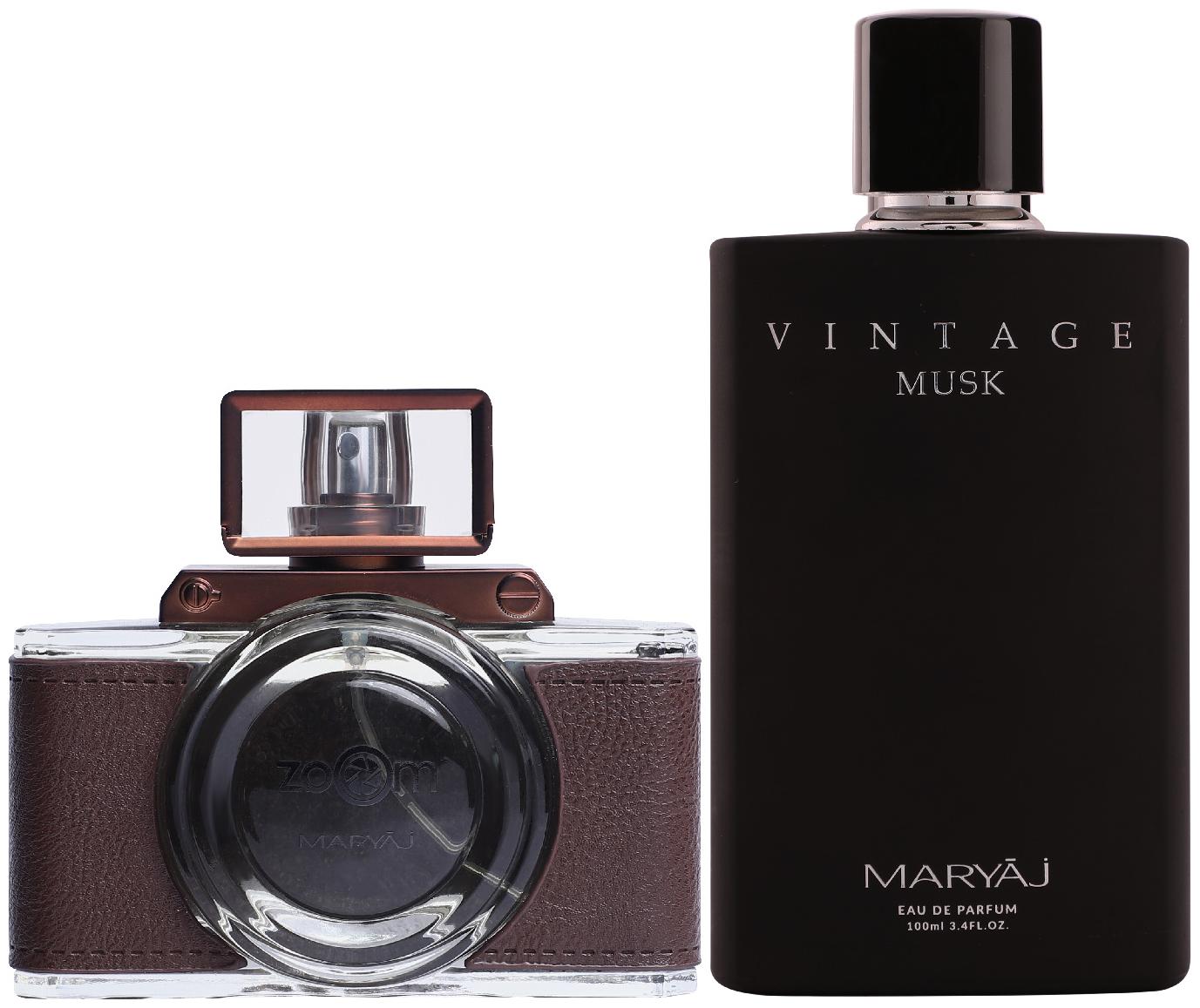 

Maryaj Zoom Pour Homme Eau De Parfum Spicy Woody Perfume 100ml For Men And Maryaj Vintage Musk Eau De Parfum Floral Musky Perfume 100ml For Unisex (Pack Of 2)