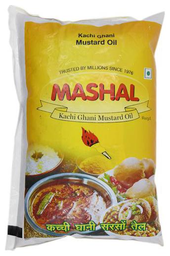 

Mashal Kachi Ghani - Mustard Oil 1 L