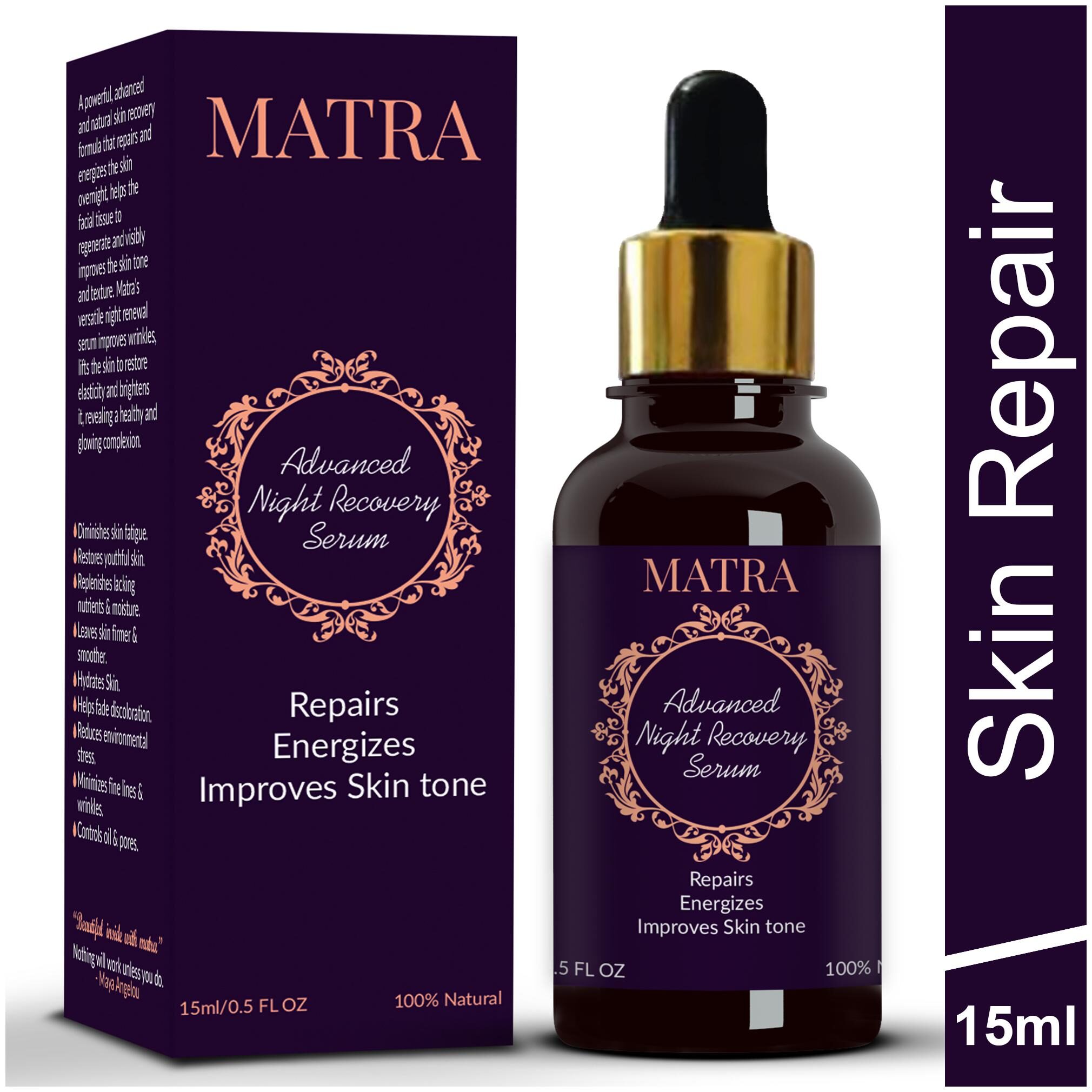 

Matra Advanced Night Recovery Serum -15ml