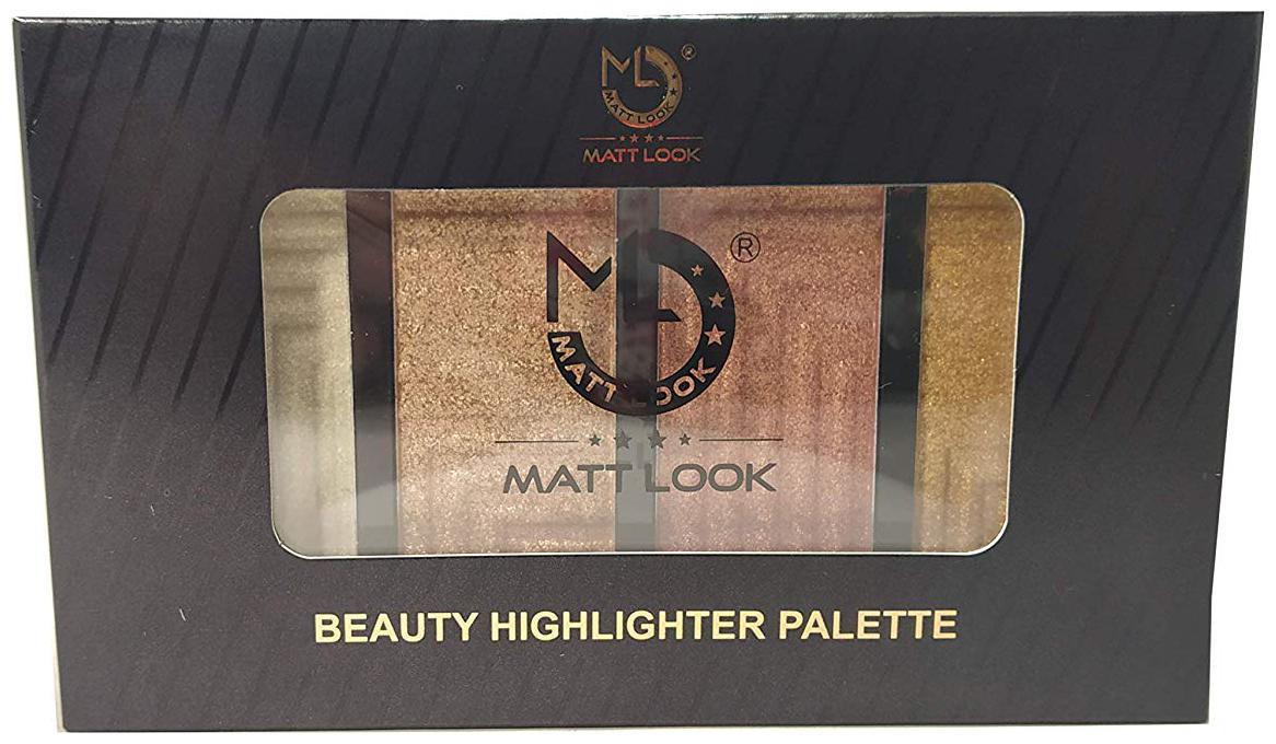 matt look highlighter
