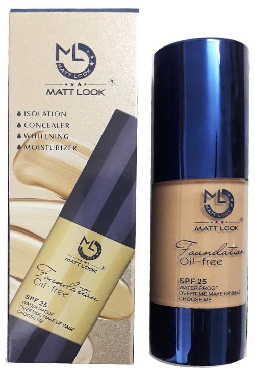

Matt Look H12-103 Oil Face Spf 25 Waterproof Foundation For Wheatish Fair Skin 30ml