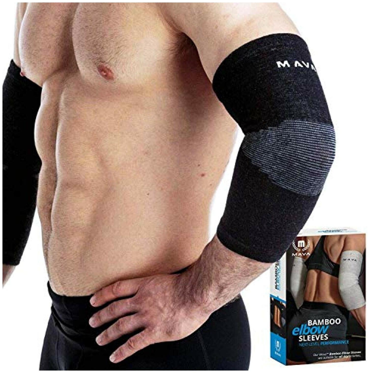 

Mava Sports Elbow Sleeve Recovery Compression - Support for Workouts