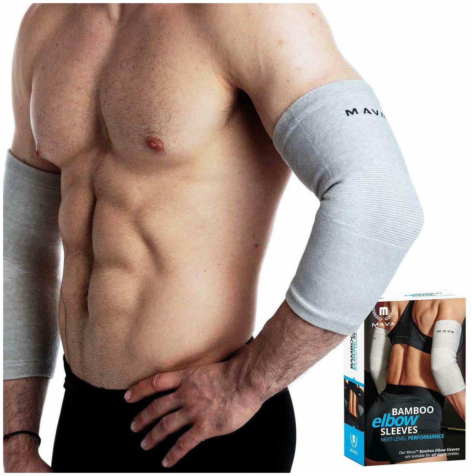 

Mava Sports Elbow Sleeve Recovery Compression - Support for Workouts