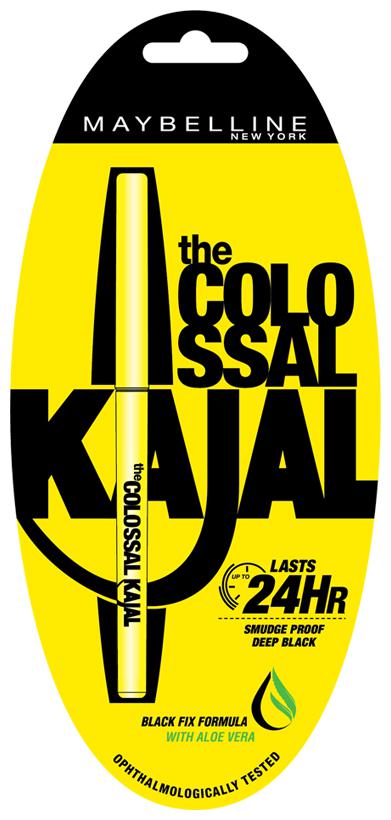 

Maybelline New York Colossal Kajal Black (Pack of 1)