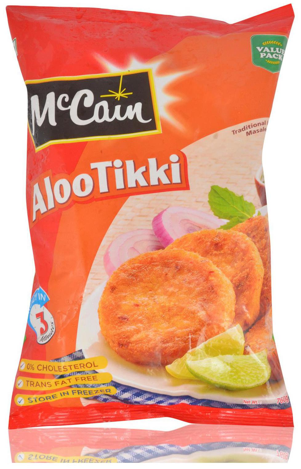 

Mccain Aloo - Tikki 760 g