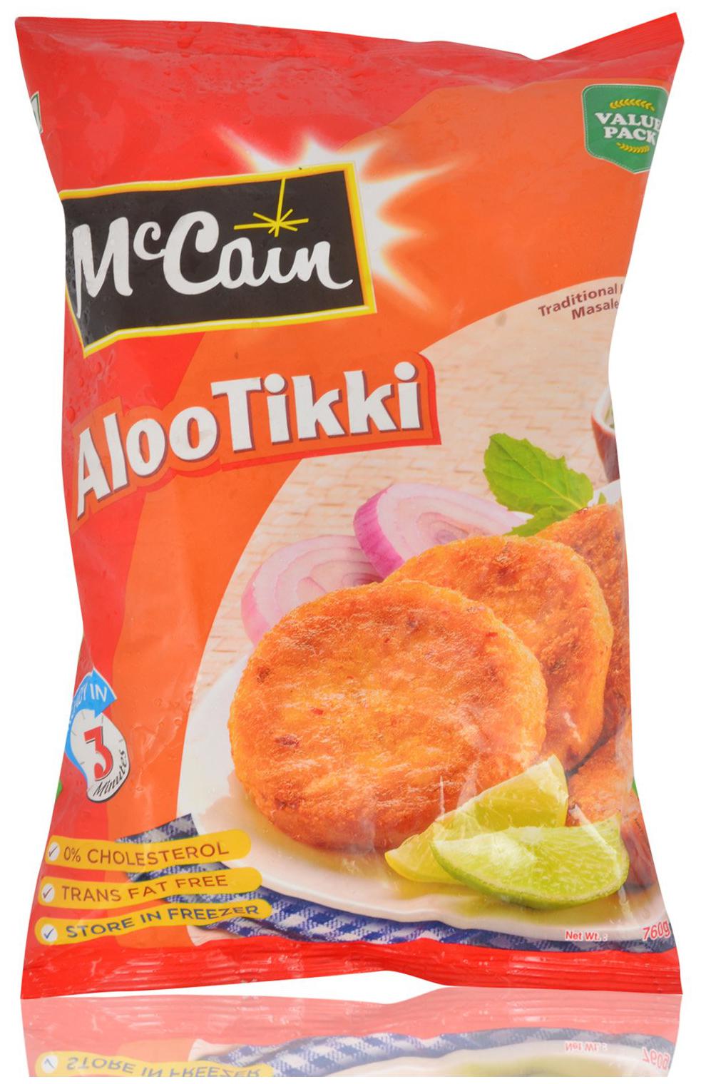 

Mccain Aloo - Tikki 760 g