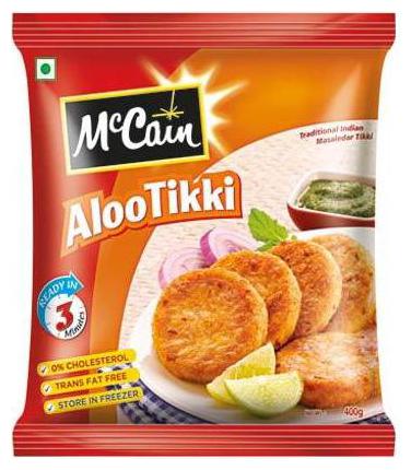 

McCain Aloo Tikki - Mazedaar Masala 400 g