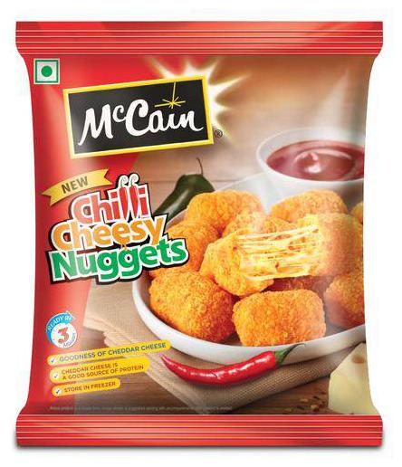 

McCain Chilli Cheesy Nuggets 400 g