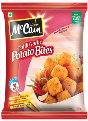 

Mccain Crunchy Potato Nuggets - Chilli Garlic Potato Bites 700 g
