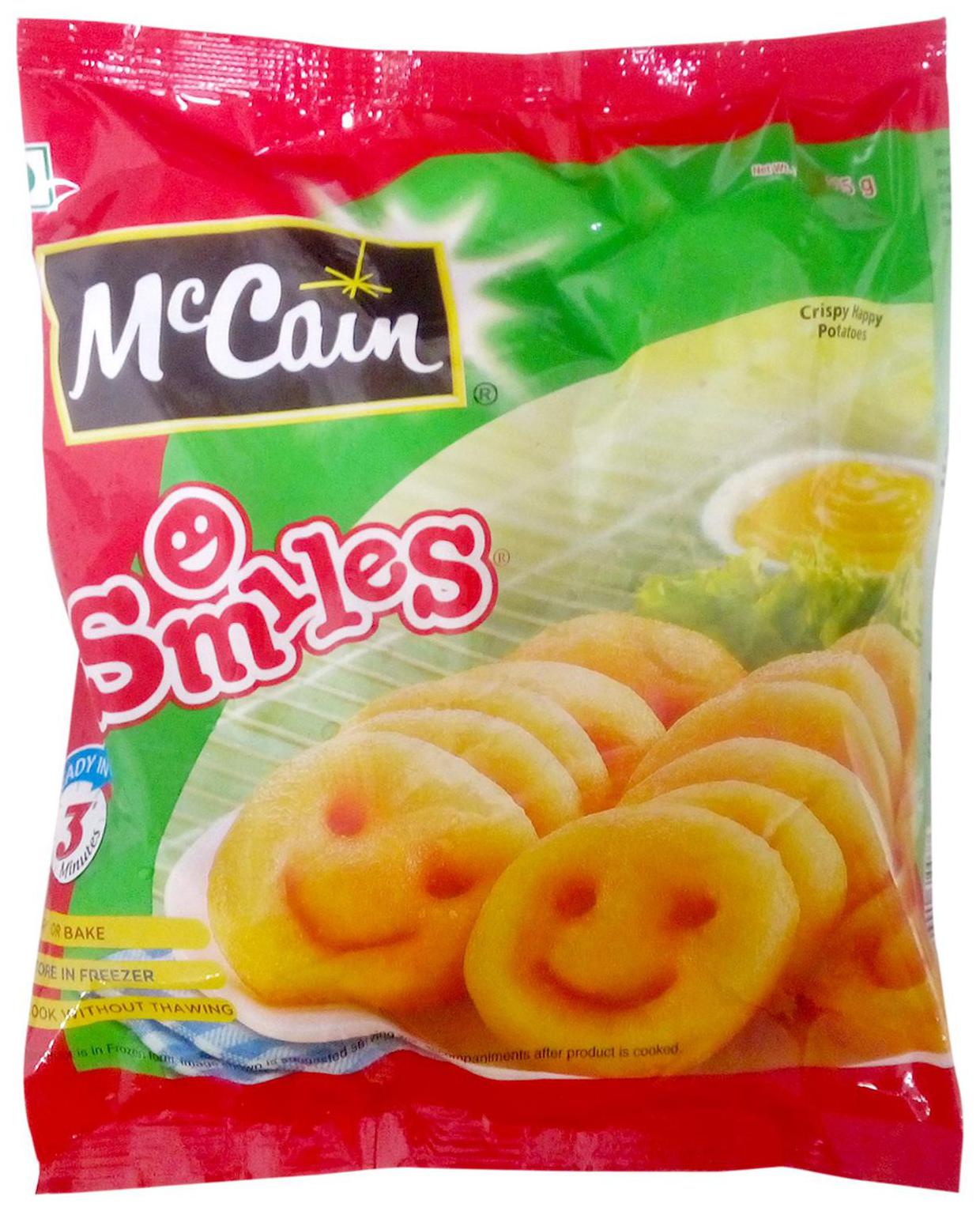 

McCain Smiles - Crispy Happy Potatoes 415 g